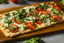 Healthy pizza