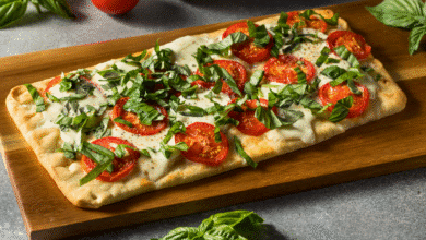 Healthy pizza