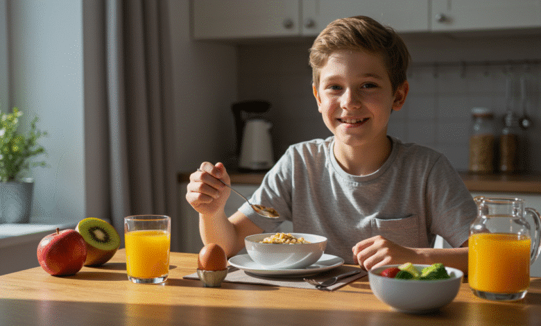 Healthy Breakfast for 12-Year-Old