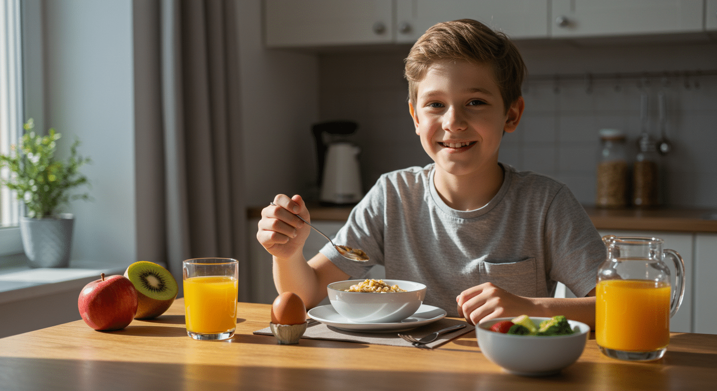 Healthy Breakfast for 12-Year-Old