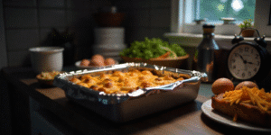country breakfast casserole with hash browns