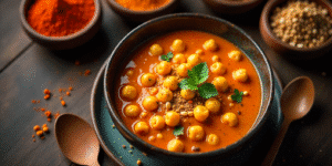 easy chickpea curry without coconut milk