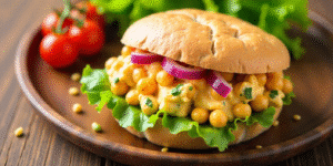 best chickpea salad sandwich recipe