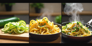 zucchini and pasta recipes easy