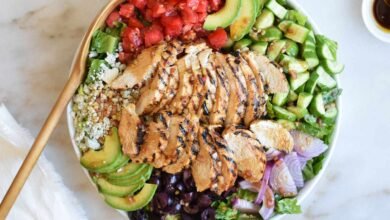 grilled chicken salad lunch recipes